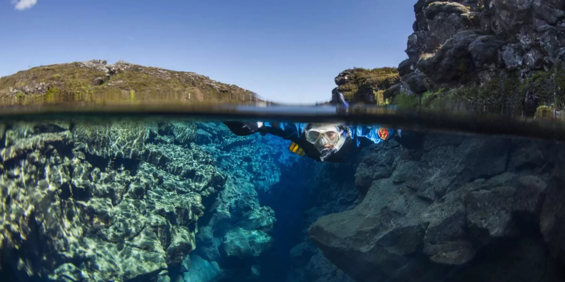 Where can you Swim in Crystal Clear Drinking Water Among Trolls’ Hair?